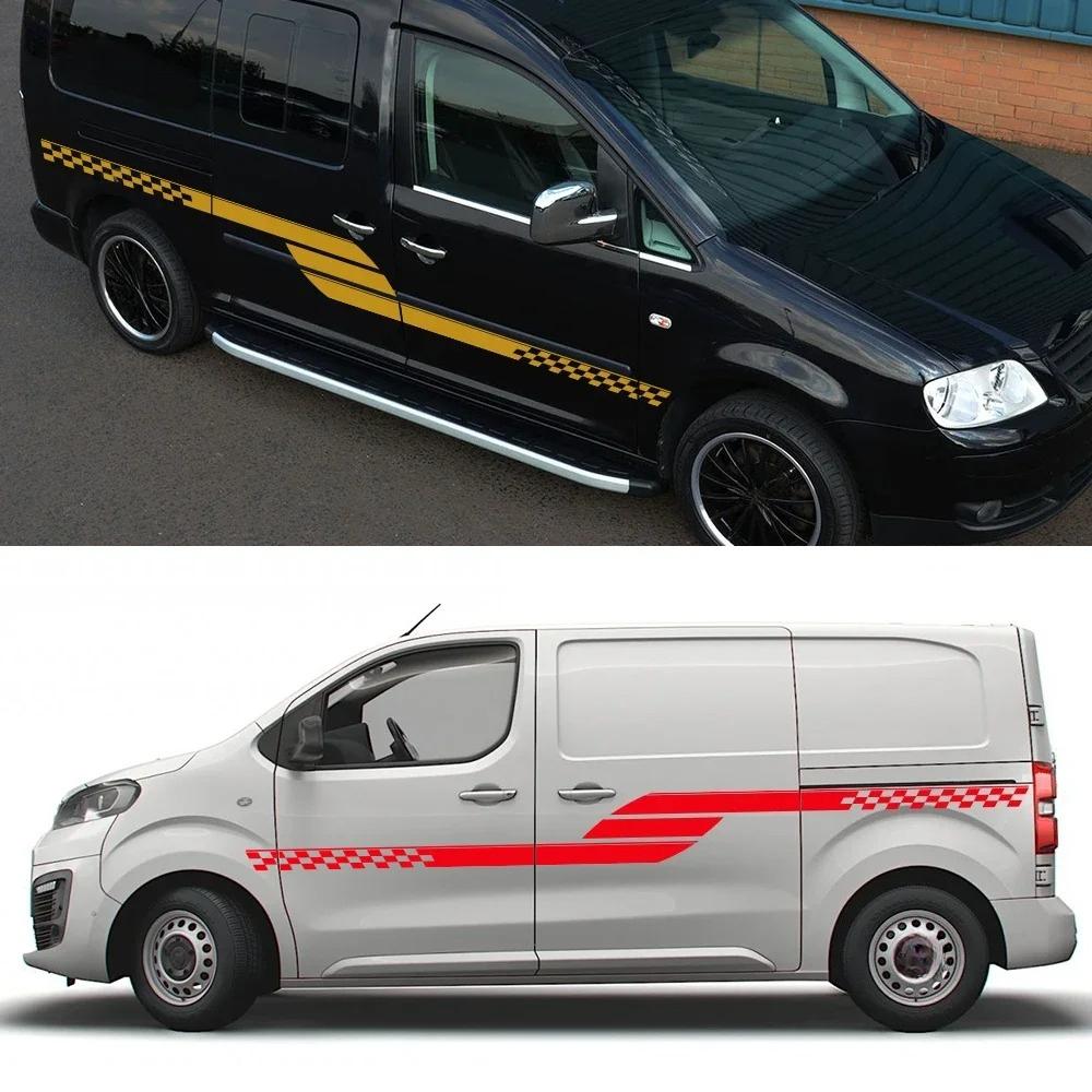 Car Stickers For Fiat Scudo Ulysse Van Camper Racing Sport Styling Decoration Vehicle Vinyl Decor Decal Auto Tuning Accessories