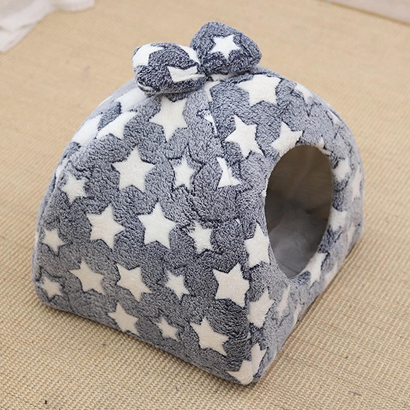 Bed Sanctuary: Plush Retreat for Feline Companions Size S