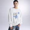 New MLB New York Yankees Sweatshirts Unisex White 3AMTE0236-50CRS