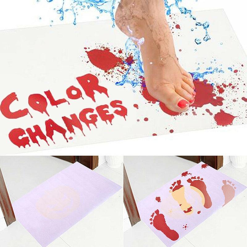 Geschenk Halloween 2019 Blutbad Duschmatte Teppich Kissen Schreckliche Bodenmatte