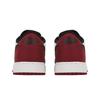 Baskets Air Jordan 1 Retro Low OG GS Black Toe Enfants Blanc Rouge Varsity CZ0858-106