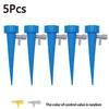 5/6/10/12pcs Watering Spikes Plants Self Watering Planter Insert with Adjustable Drip Valve Auto Vacation Plant Watering Devices