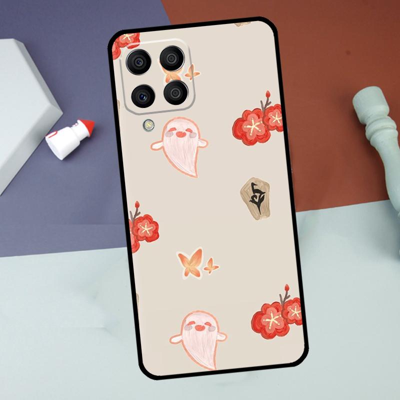 Hu Tao Genshin Impact Tecknad Film För Samsung Galaxy M14 M34 M54 M15 M35 M55 M13 M23 M33 M53 M31 M51 M20 M12 M52 M06 M16 Fodral