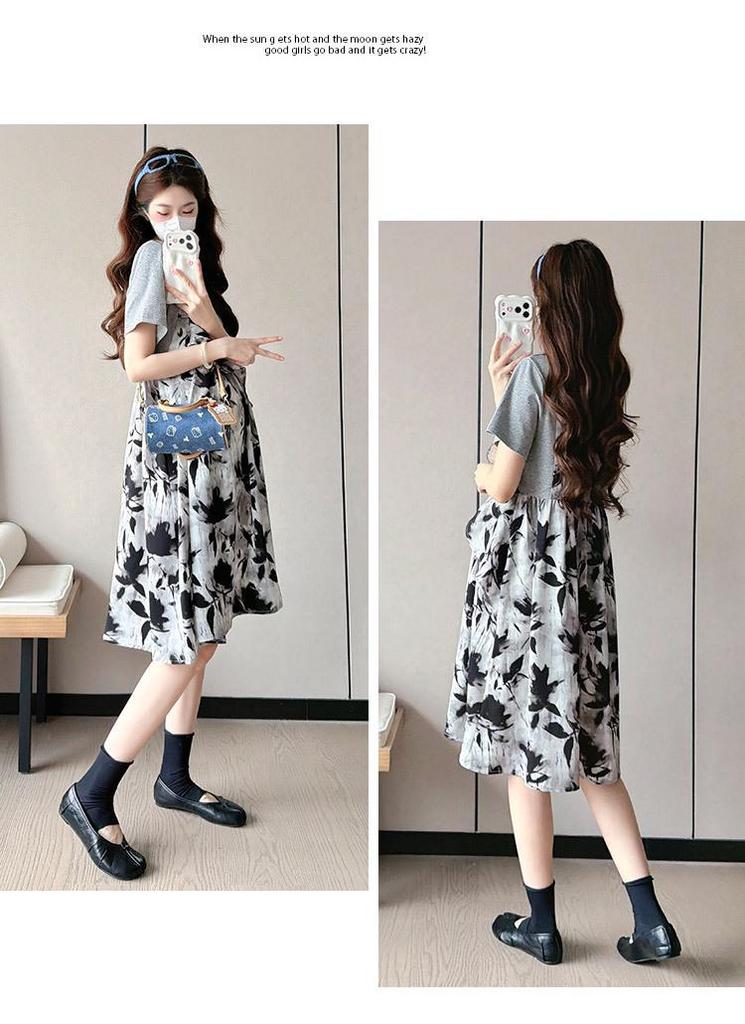 Spring 2026 Plus Size Maternity Dress: Two-Piece Look