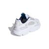 adidas Ozmillen Elastic Lace J White Bright Blue Kids Sneakers Cloud-White Grey-One IE5558
