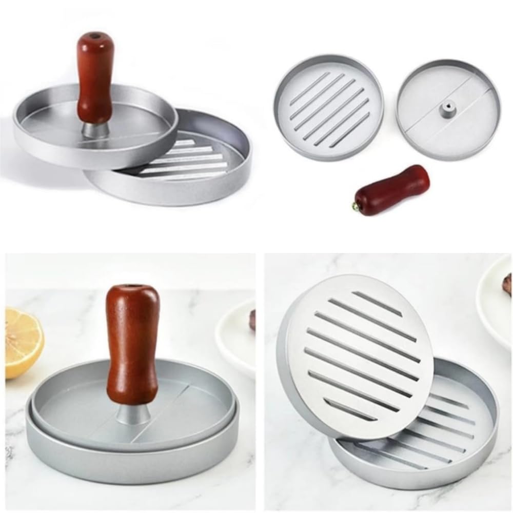 Hamburger Press, Meat Press, Hamburger Meat Patty Press, Easy To