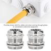 2PCS M32 Cable Gland Adjustable Design Wire Connector Durable Electrical Cable Glands  Outdoor Use