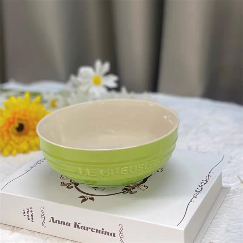 Le Creuset Cool Color Круглая миска Cerc для салата, супа, лапши, фруктов, риса, многофункциональная столовая посуда, французская, повседневная...