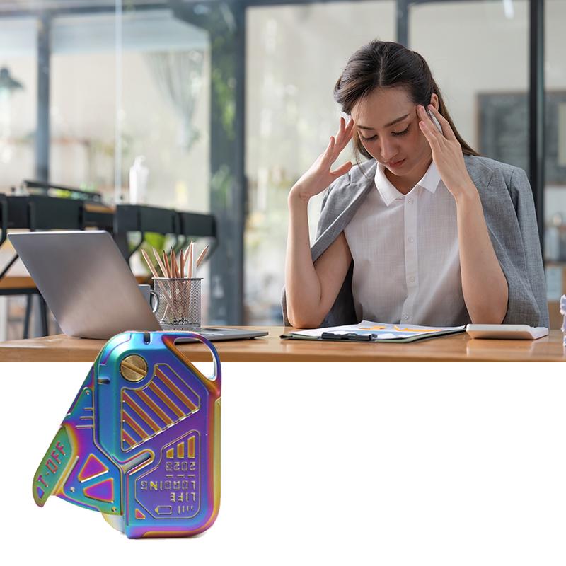 Fidget Slider Metal Fidget Toys ADHD Ferramenta Anti-ansiedade Brinquedos de mesa de escritório Brinquedos de alívio do estresse para adultos Presentes para crianças