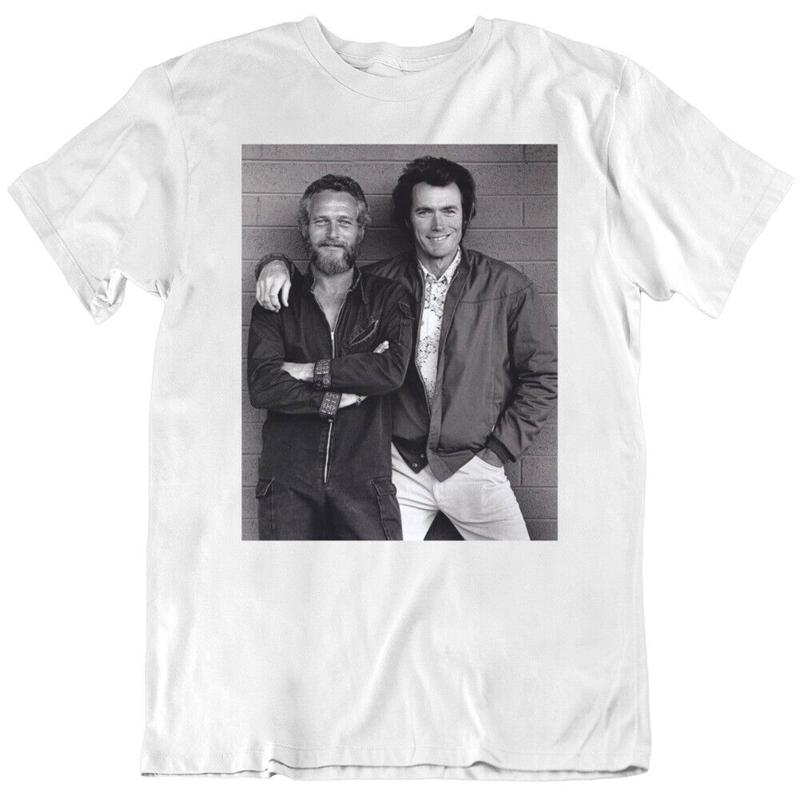 

Clint & Paul Movie Stars Legends Fan T Shirt 5XL різнокольоровий