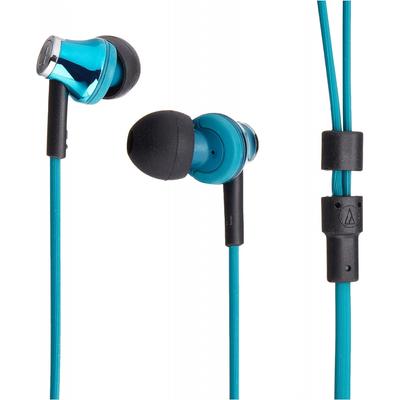 Audio Technica Audio Technica Earphones Turquoise Blue Ath Ck330m Tbl Single Item Turquoise Blue No Remote