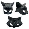 Fancy Prom Cat Women Mask BlackCosplay Half-Face Mask Cat Ear  Mask  Halloween Festival Party Mask