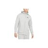 Nike Sweatshirts Men's Light Gray Hooded Moderate Regular CZ6376-063
