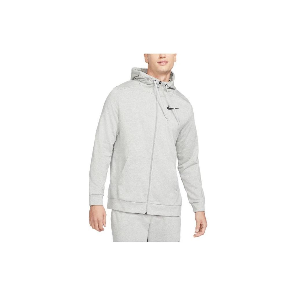 Nike Sweatshirts Men's Light Gray Hooded Moderate Regular CZ6376-063