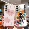 Case For Samsung Galaxy M23 M33 M35 M53 5G Fashion Black Coconut Tree Silicone Soft Cover SamsungM23 M 33 M35 M53 5G Funda Shell