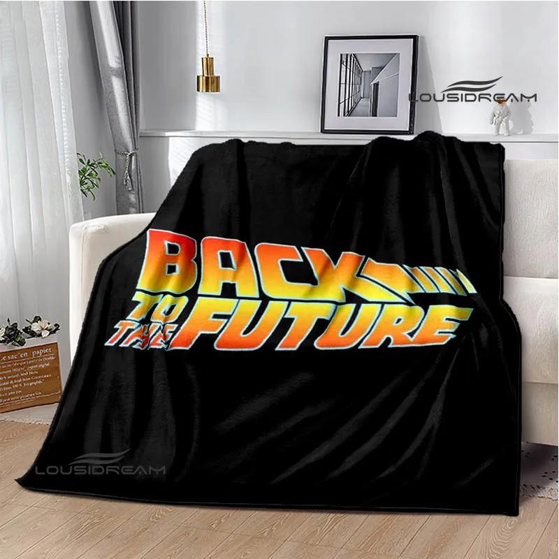 Movie Back To The Future blankets picnic blanket Warm Flannel blankets Soft and comfortable blanket bed linings Birthday Gift