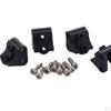 4 PCS Aluminum Alloy RC Axle Tie Rod Codes Mount Kits Fit for SCX10 II 1:10 Scale Crawler Truck