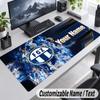 Custom Name Text Mouse Pad FC Zürich Personalized Desk Pad For Work And Gaming