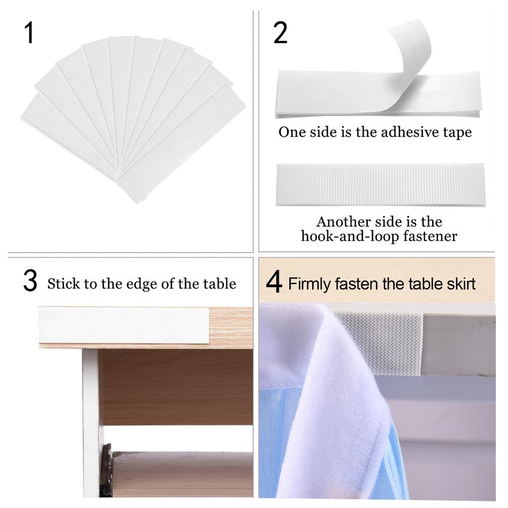 Table Skirt Home Party Gauze Tablecloth Wrap Gauze Floor Long Yarn Used for Wedding Christmas Decoration Dessert Hotel