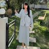 Zhi Xuan Plus Size Women's Elegant Casual Suit: 2026 Spring Linen Camisole Dress