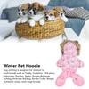 Winter Pet Hoodie   Cute Soft Comfortable Loose Multipurpose Dog Winter Clothes for Indoor and Outdoor