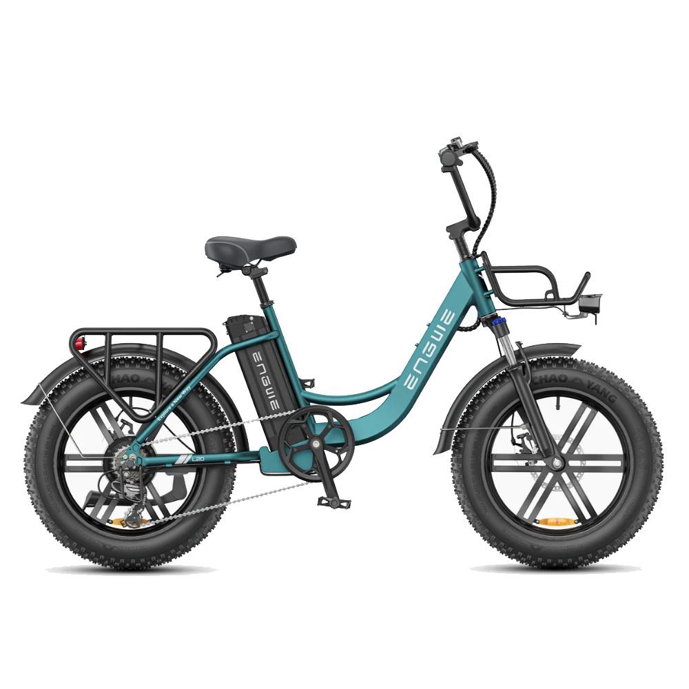 Engwe L20 Boost City Commuter E-Bike für Erwachsene 250W, 48V13Ah, Duale Scheibenbremsen, Shimano 7-Gang Urbanes Elektrofahrrad Pedelec