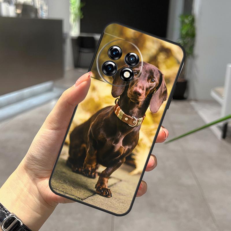 Dachshund Dog Case For OnePlus Nord N20 N30 CE 5 3 4 Lite OnePlus 15 13 12 11 10 Pro 10T 13T 13R 15R Cover