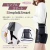 ThreeSix Smartphone Shoulder Smartphone Mobile Phone Adjustable Lightweight Pouch, Women's Bag, Pouch, Pouch, Length, Crossbody, Simple,