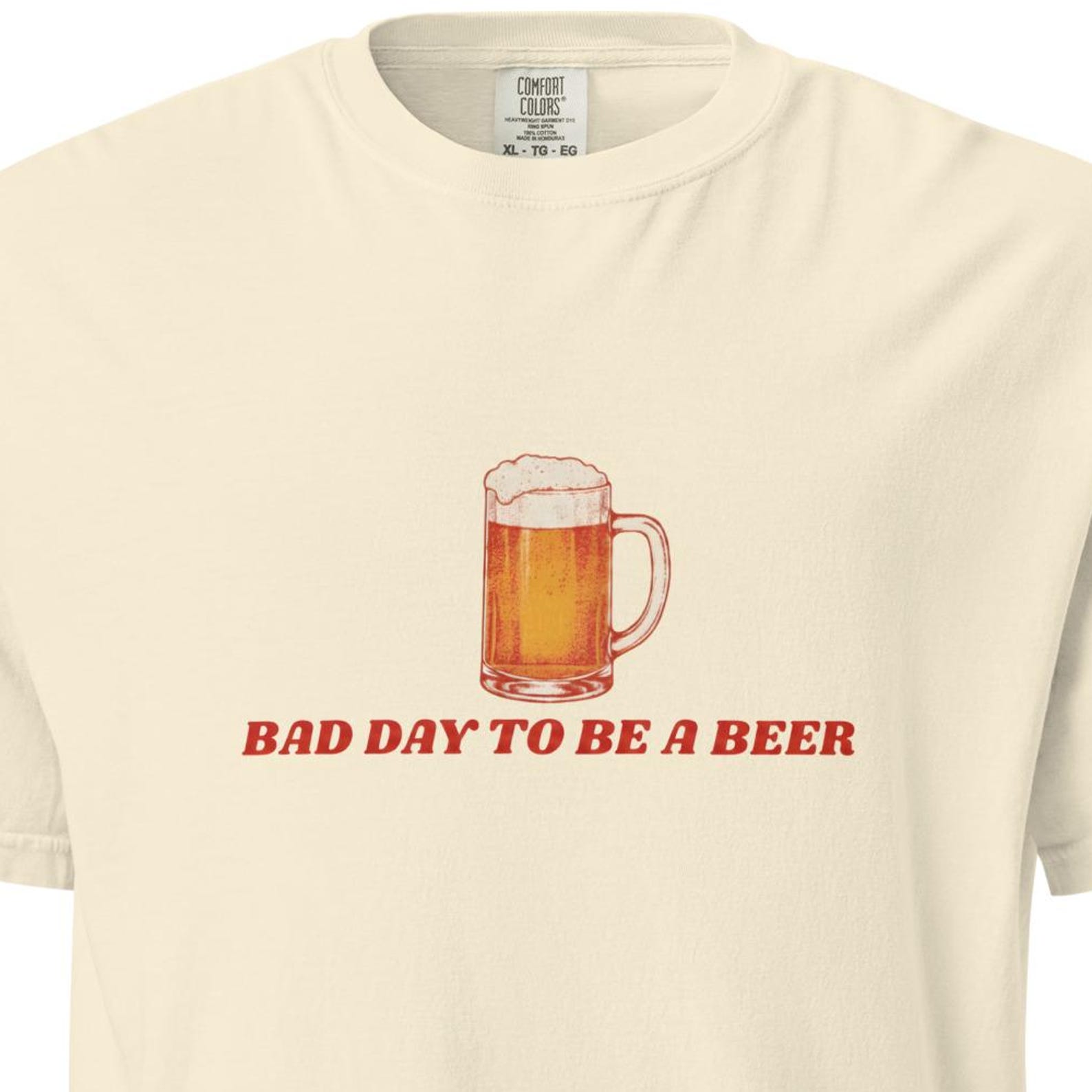 Bad Day To Be A Beer Shirt – Funny Beer Lover Tee, Drinking Humor T-Shirt S