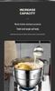 Large Capacity 304 Stainless Steel Steamer Pot with Thickened Multi-Layer Steaming Baskets for Household Use