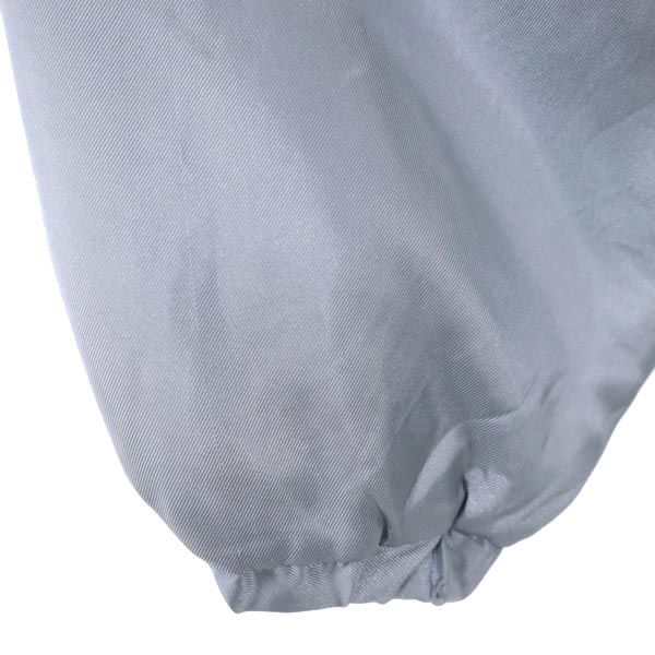 adidas Hooded Batting jacket 140 Silver system Back bore Kid's Used