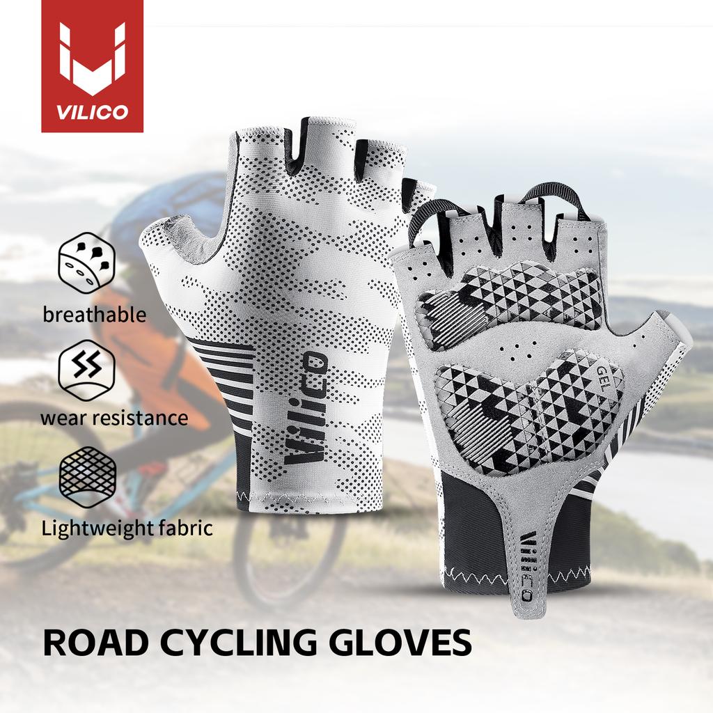 Breathable Fingerless Cycling Gloves for Women Men Summer Spring Gym Yoga Fitness Non Slip Sport Bicycle Gloves