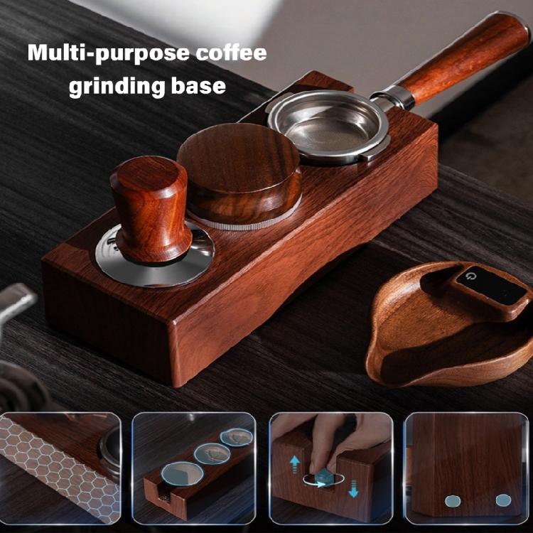 Coffee Tamper Station Coffee Portafilter Holder Tamping Station Coffee Portafilter Organizers Plastic Texture for Coffee