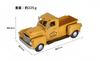 Haverain Truck Miniature Antique Retro Miniature Display Stylish Interior Object Tin-Look Car, Ornament, Figurine, (White)