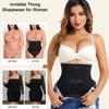 Thin Style High Waist Tummy Control Plus Size Shaping Thong for Women