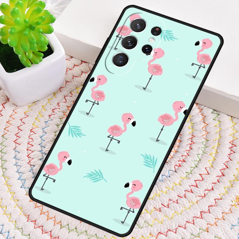 Animal Flamingo Phone Case for Samsung Galaxy note 10 pro S26 Ultra S23 S24 FE S25 S21 S22 PLUS shockproof Cove