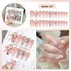 High-End Handmade Nail Art: Pure Desire Style Rhinestone Nail Stickers Collection.
