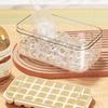 Silicone Ice Cube Mould Box With Lid Ice Mould Tray Cocktail Ice Cube Molds  Home