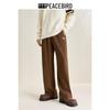 Peacebird Men's Velvety Chenille Warm Casual Pants