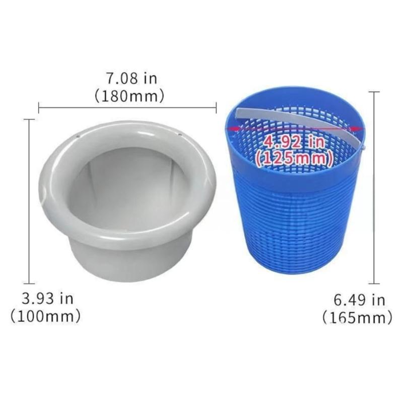 Durable Plastic Swimming Pool Skimmer Convenient arrange For Leaves And Debris Removal On Above Ground Pools