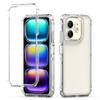 For Infinix Hot 50i 4G Case 3 In 1 Detachable Anti Drop Clear PC+TPU Phone Back Cover