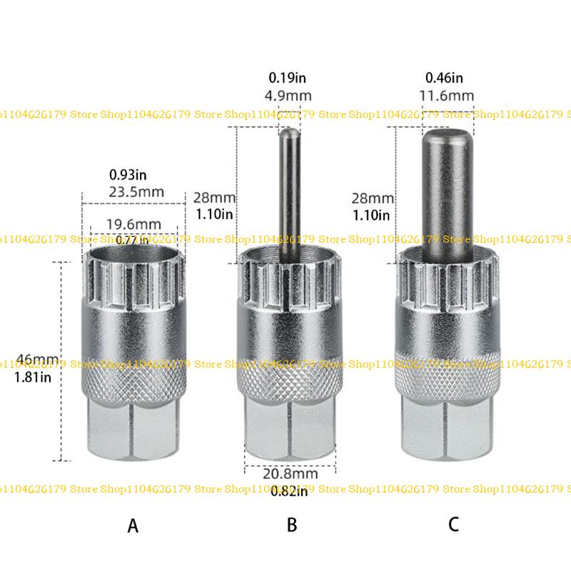 A1A2 Bike Flywheels Remover Freewheels Sprocket Extractors Convenient Repair Tool