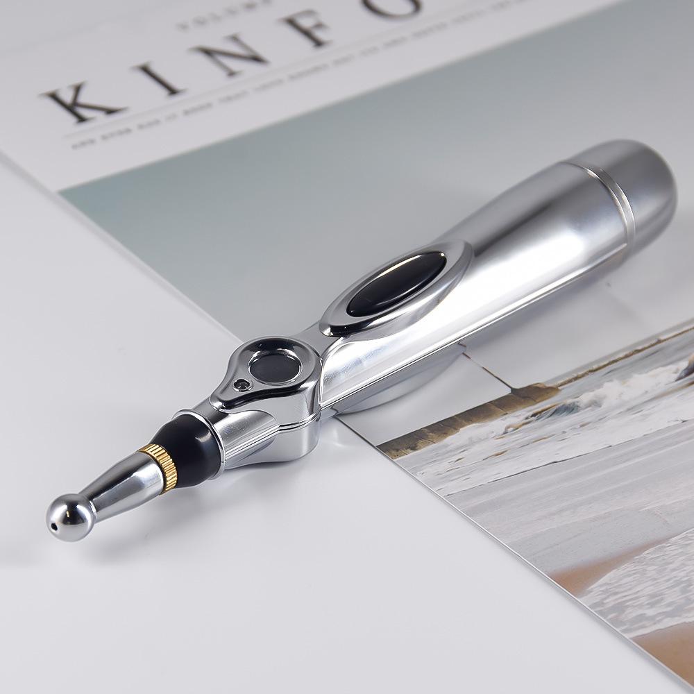 Acupuncture Meridian Energy Pen: Automatic Point Finder & Electronic Pulse Massager for Acupressure and Health Care.