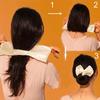 Lazy Twist Clip Ladies Hair Coiler Fluffy Clip Marble Head Coil Hair Tie Hair Pod Head Bow Head Bow Headdress Women Magic Coil Hair Accessories