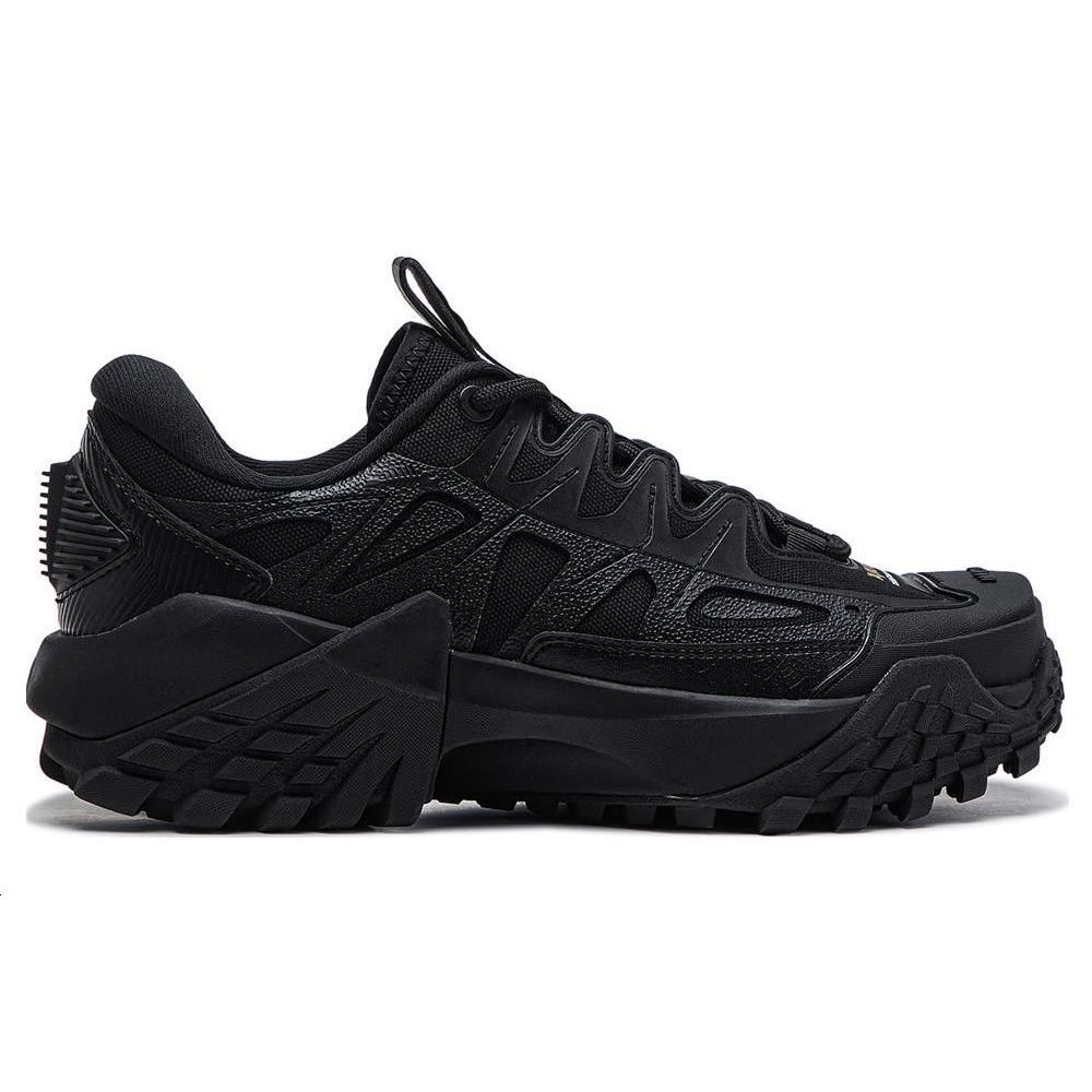 Li Ning CF Su Series Lin Chuan FW Comfortable Versatile Shock Absorbing Wear Resistant Low Top Casual Shoes Women Casual Shoes Black AGLT162-3