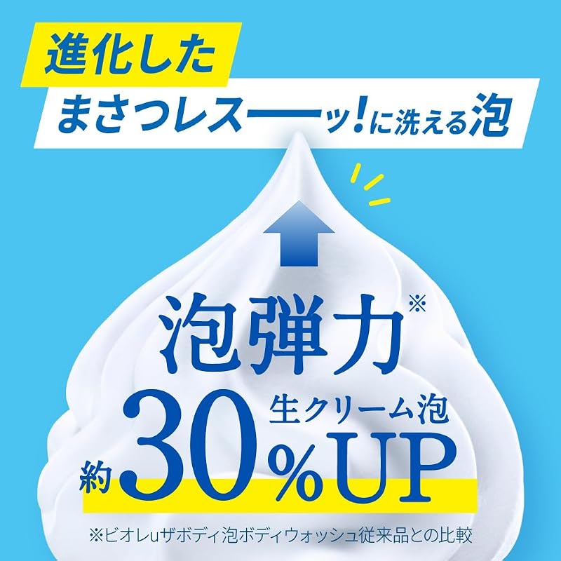 Biore The Body Foaming Body Soap, Purely Savon Scent, Refill, 1410ml (Body Soap/Body Wash)