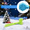 4Pcs Snowball Maker Clip For Kids Adult Heart Snowflake Duck Shape Clip Tongs for Outdoor Sand Snow Ball Mold Toys Sports Toys