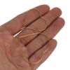 20pcs Stainless Steel Heart Hoops Earrings Circle Wire Star Loop Earrings DIY Jewelry Making Dangle Earring Accessories