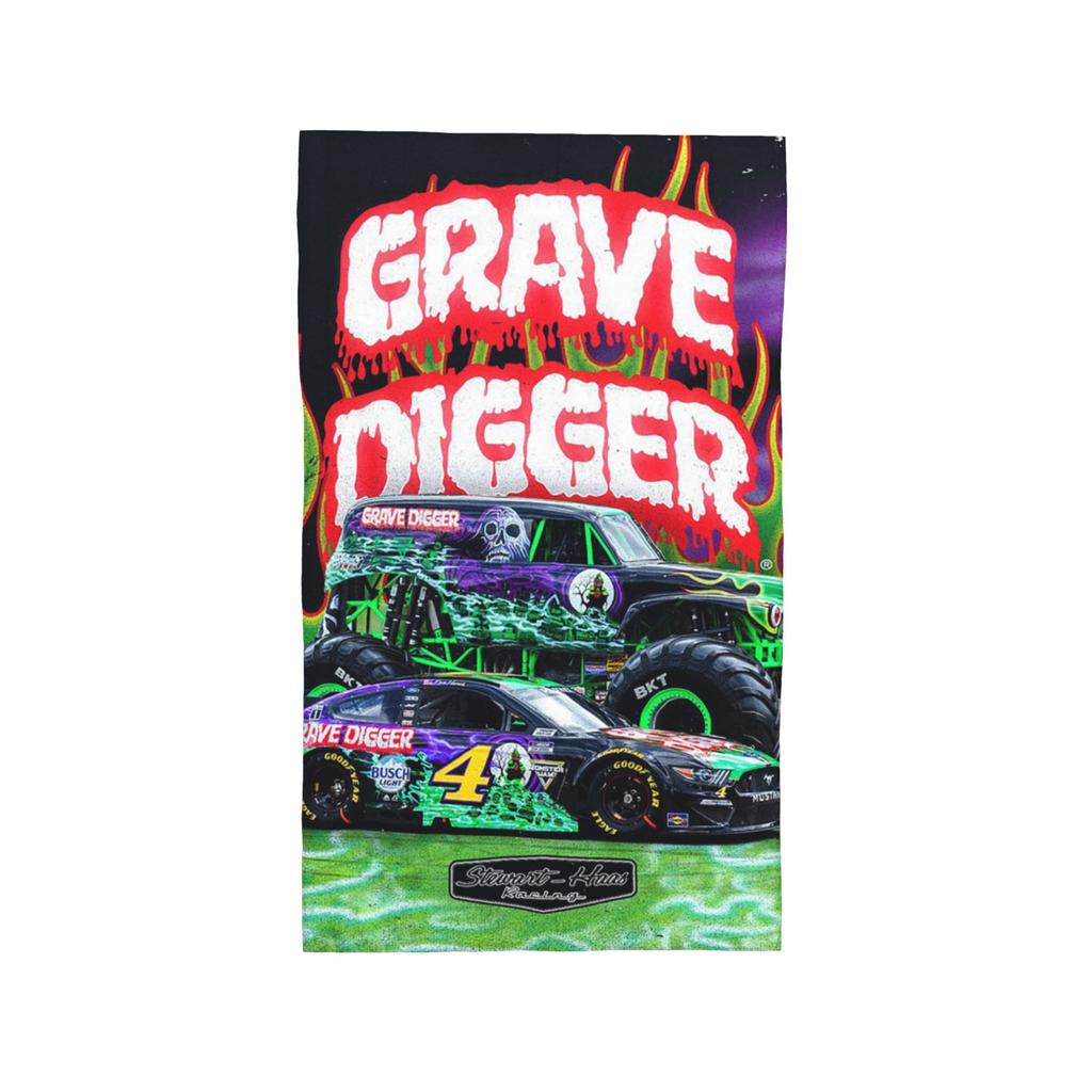 Classic Monster Jam Truck Pattern Soft Face Towel Quick Dry Pool Bath Cotton Towels Absorbent