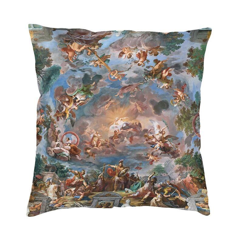 Luxury Via Triumphalis Of Saint Benedict Cushion Cover x Soft Baroque Throw Pillow Case Sofa Square Pillowcase Decoration